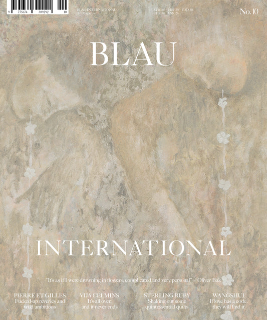 Blau International No. 10 – Oliver Bak Cover