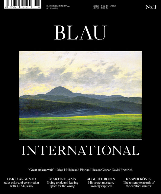Blau International No. 11 – Caspar David Friedrich Cover