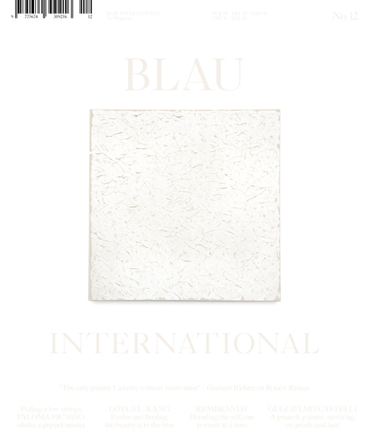 Blau International No. 12 – Robert Ryman Cover