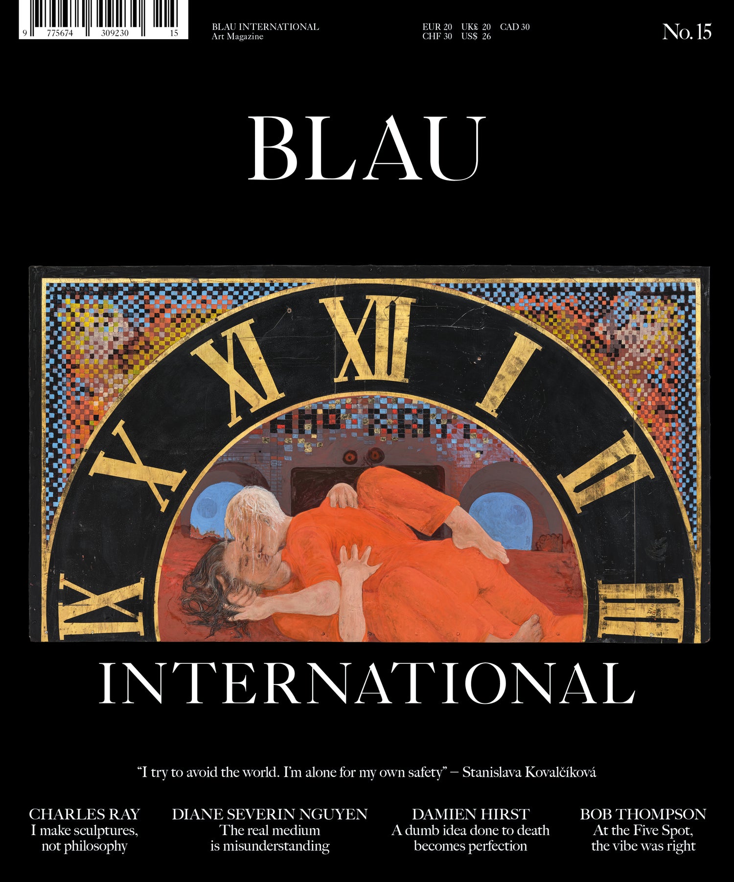 Blau International No. 15 – Stanislava Kovalčiková Cover