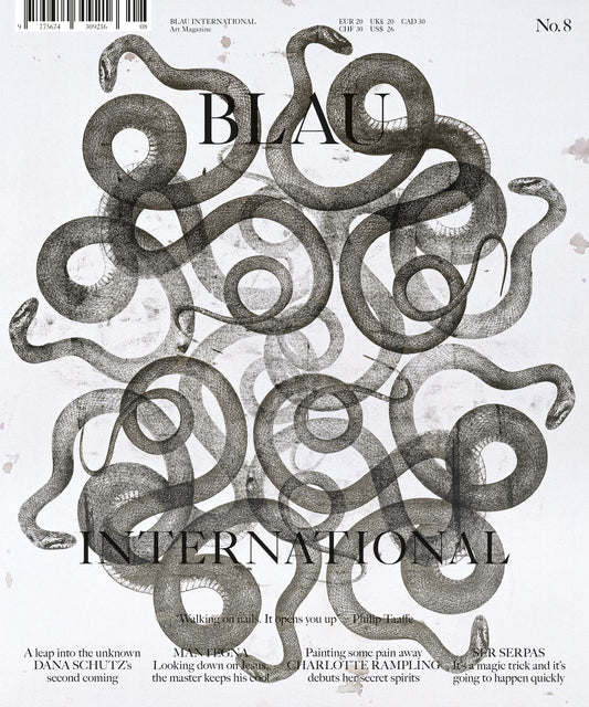 Blau International No. 8 – Philip Taaffe Cover