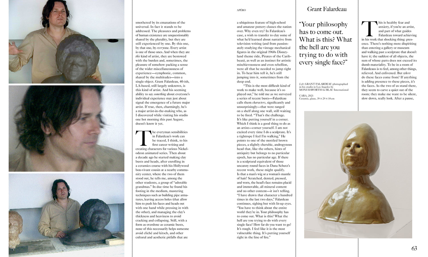 Blau International No. 13 – Victor Man Cover