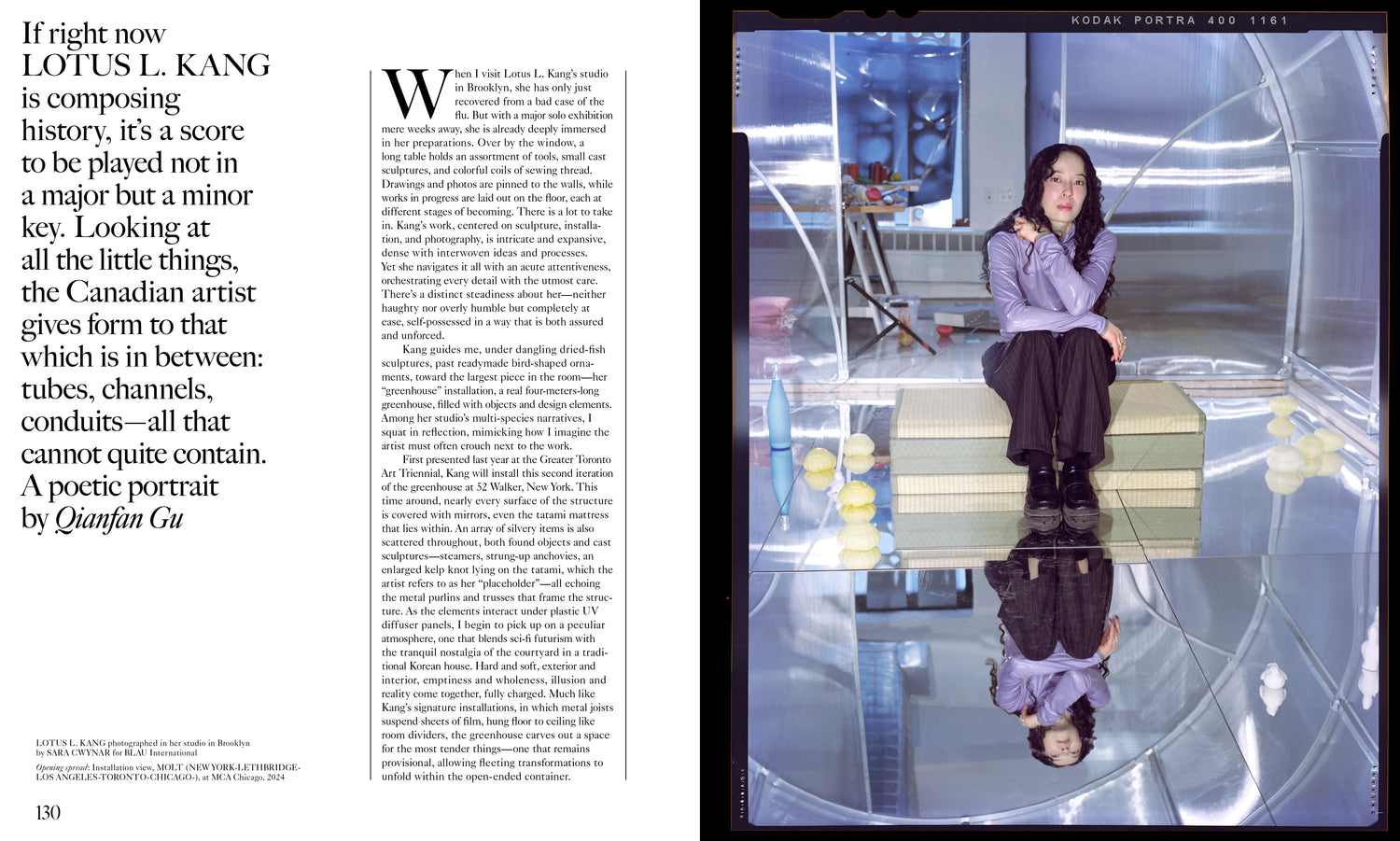 Blau International No. 12 – Guglielmo Castelli Cover