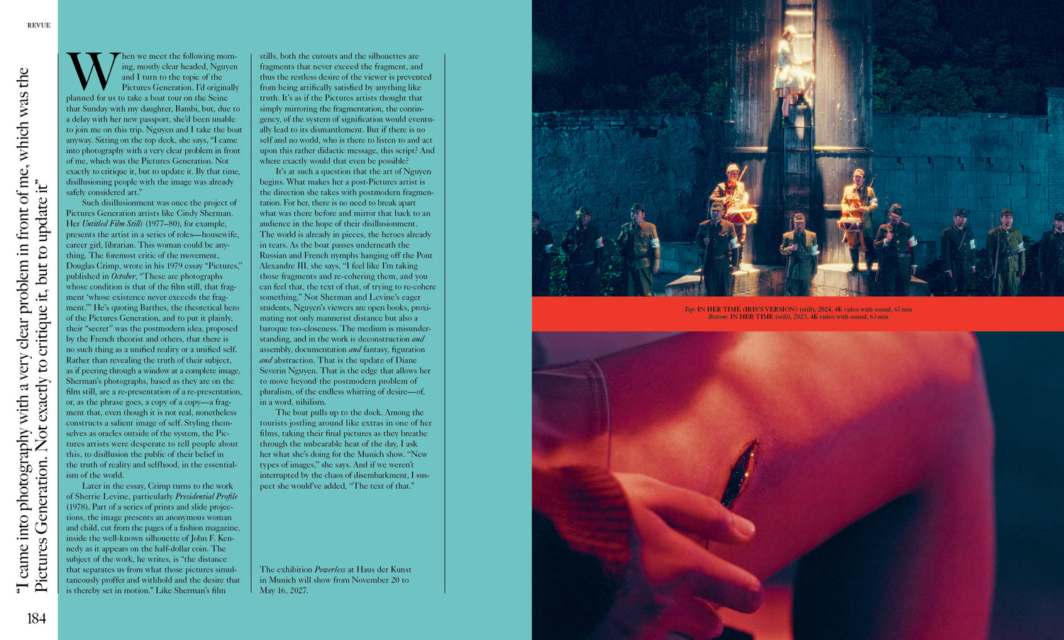 Blau International No. 15 – Damien Hirst Cover