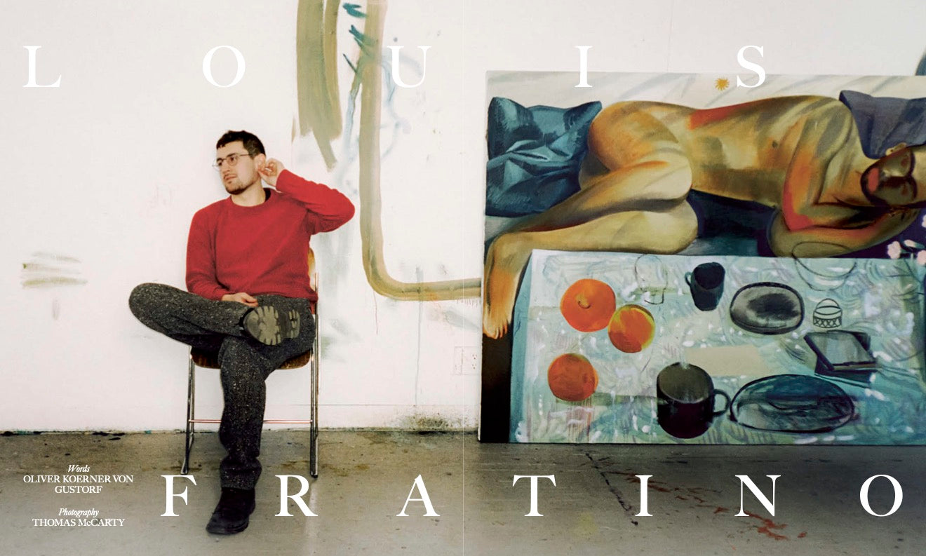 Blau International No. 6 – Louis Fratino Cover