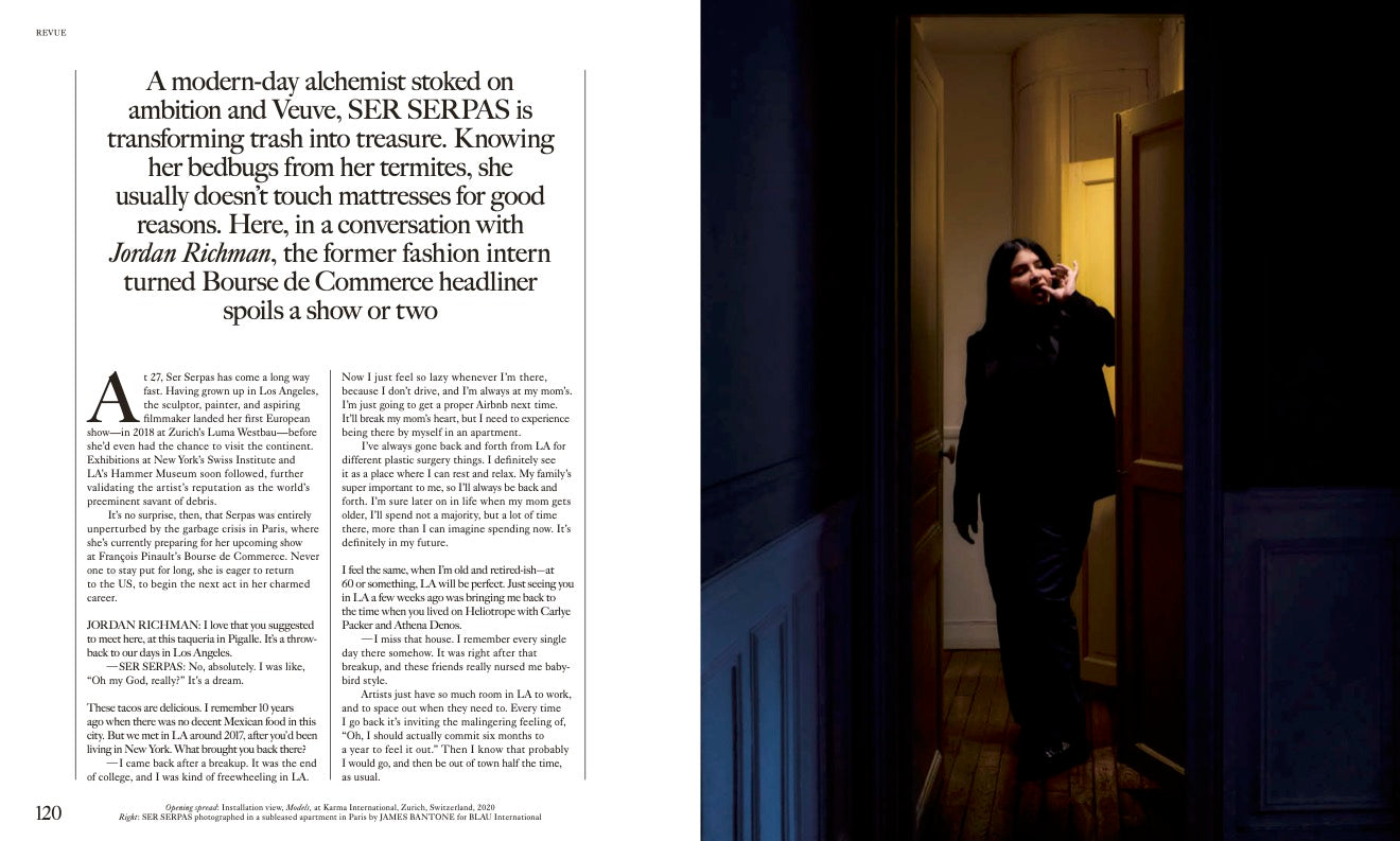 Blau International No. 8 – Philip Taaffe Cover