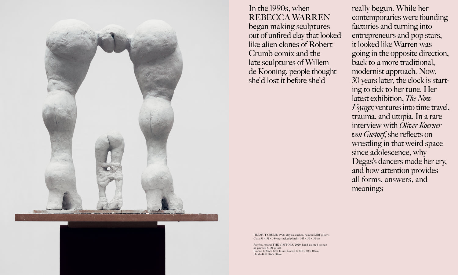 Blau International No. 7 – Rebecca Warren Cover