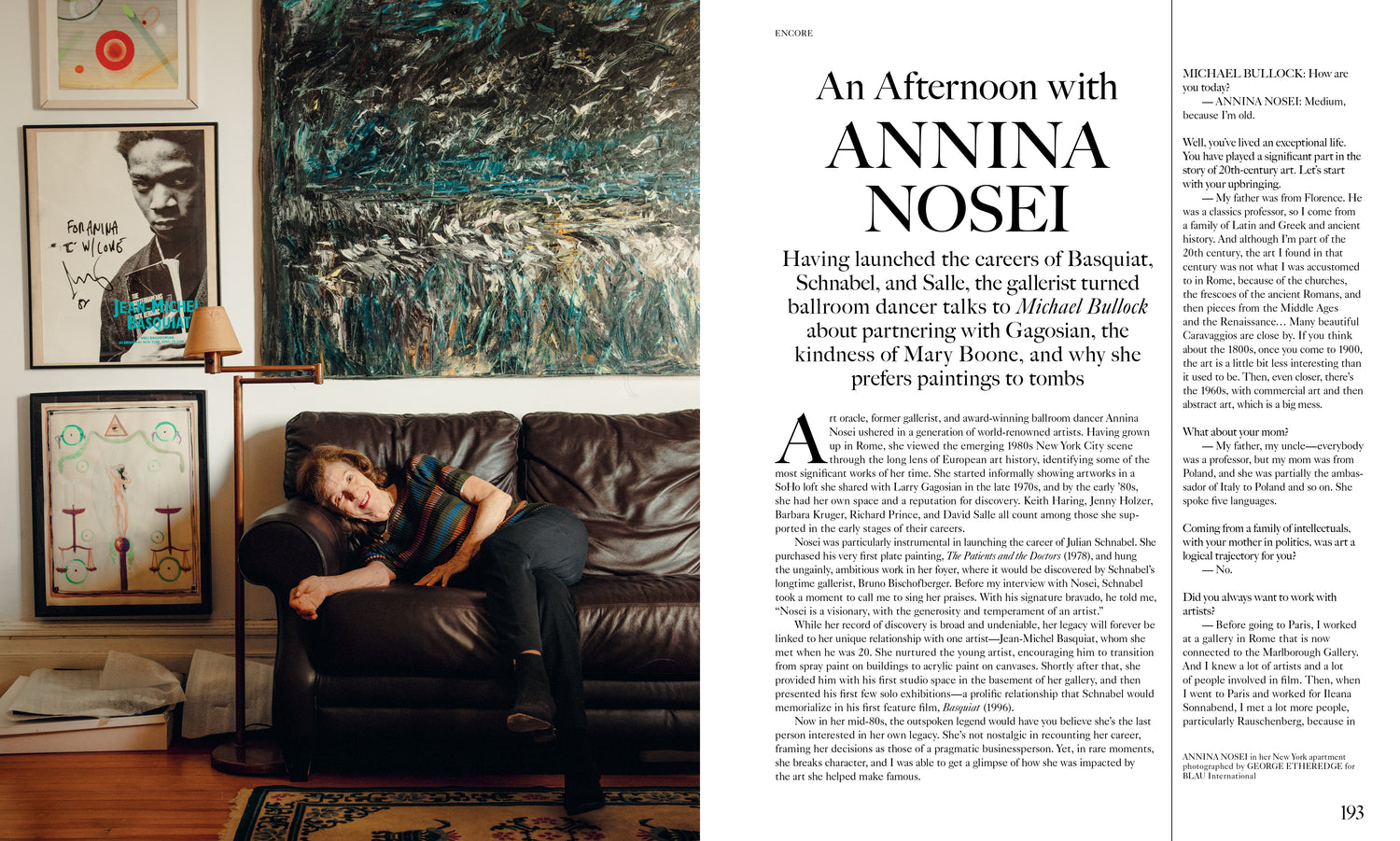 Blau International No. 11 – Joseph Yaeger Cover