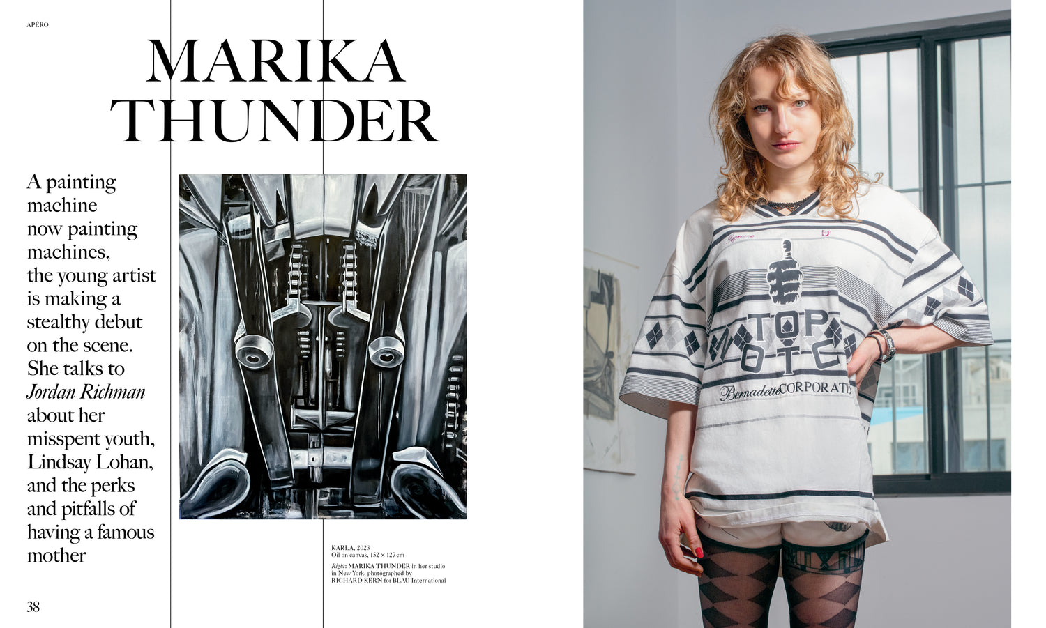 Blau International No. 12 – Guglielmo Castelli Cover