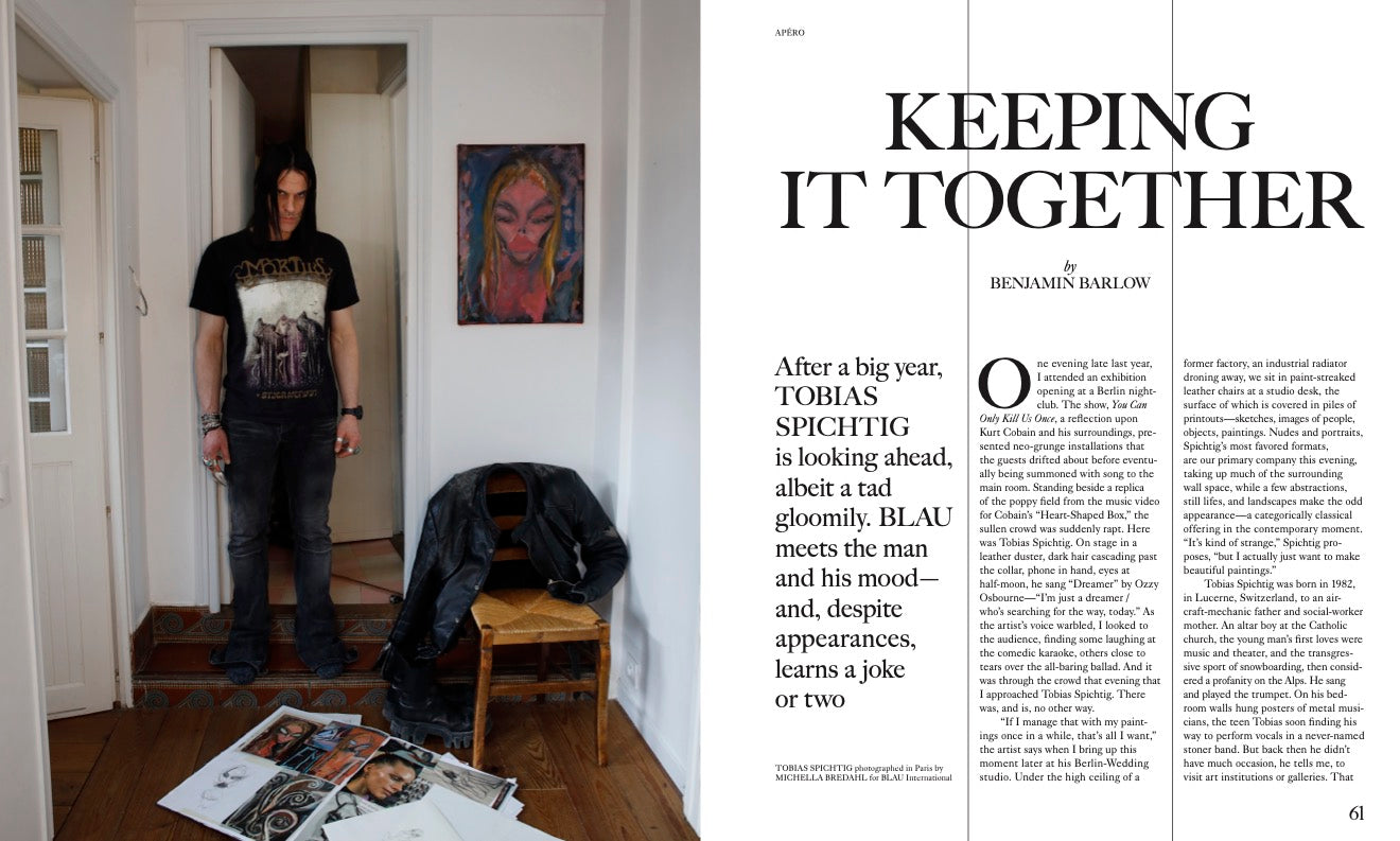 Blau International No. 12 – Guglielmo Castelli Cover