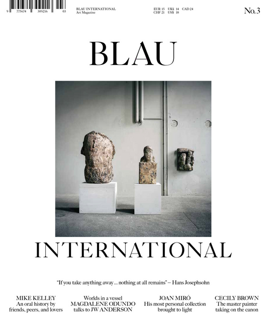 Blau International No. 3 – Hans Josephsohn Cover