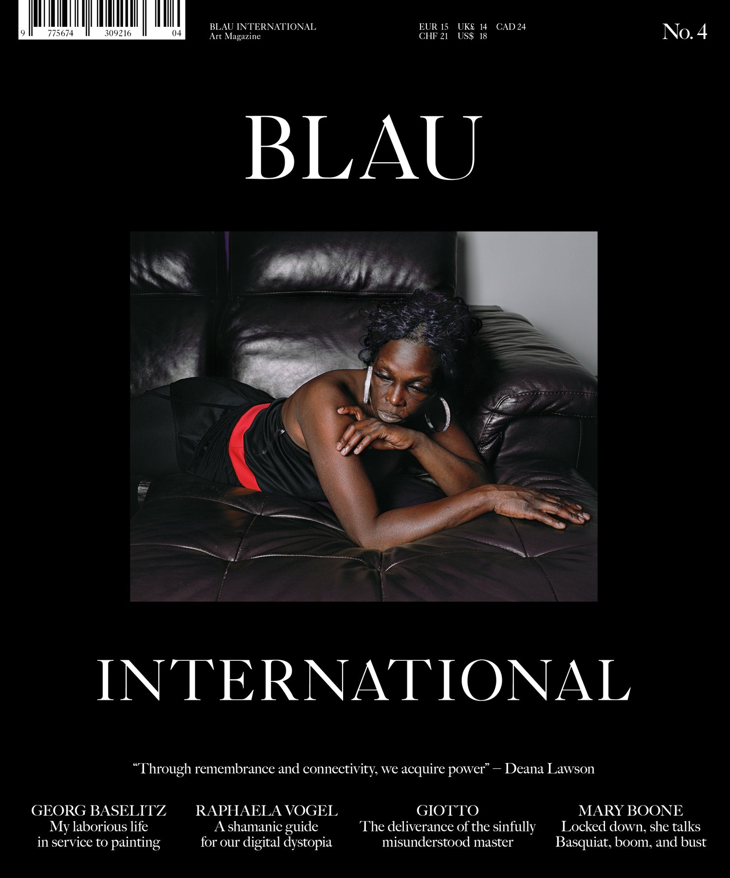 Blau International No. 4 – Deana Lawson Cover