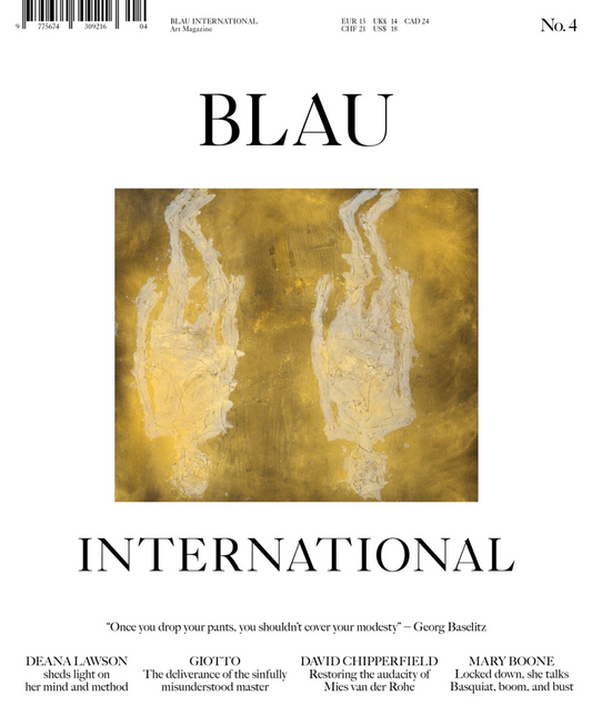 Blau International No. 4 – Georg Baselitz Cover