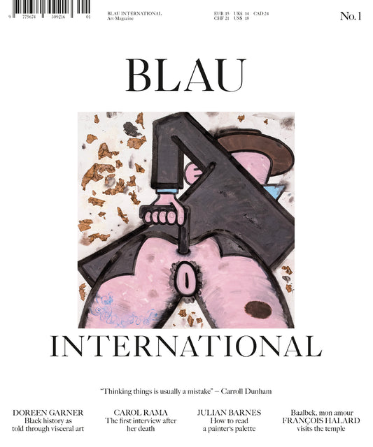 Blau International No. 1 – Carroll Dunham Cover