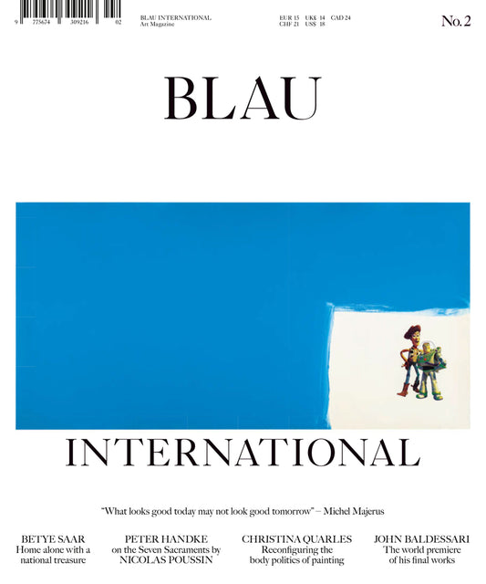 BLAU INTERNATIONAL No. 2 – Blue Majerus Cover