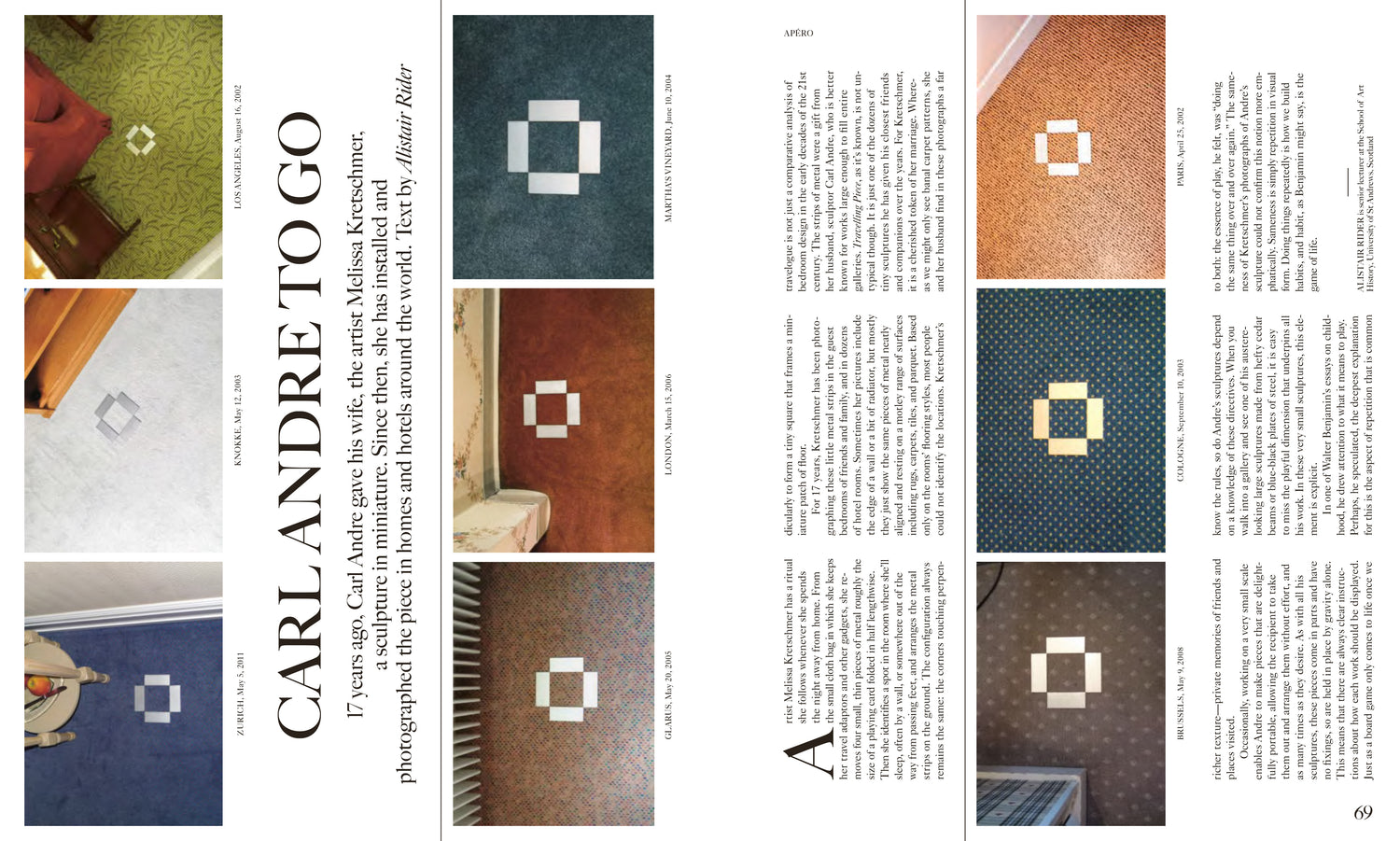 Blau International No. 1 – Carroll Dunham Cover