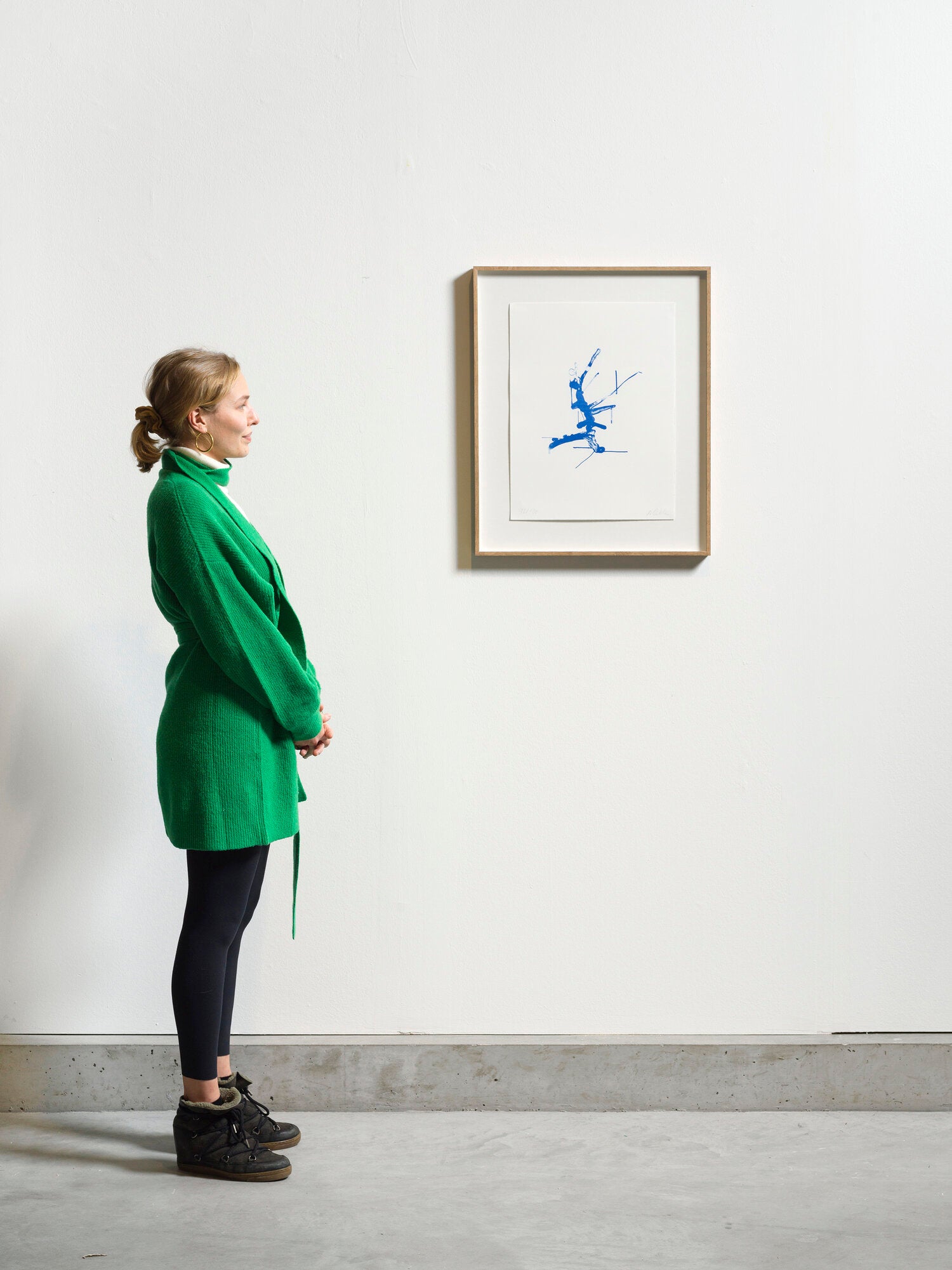 Blau International Edition by Albert Oehlen